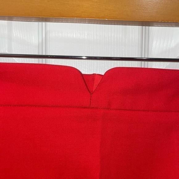 Andrea Jovine Red Pencil Skirt SZ 6​​​​​​​​​​​​ - Picture 3 of 6